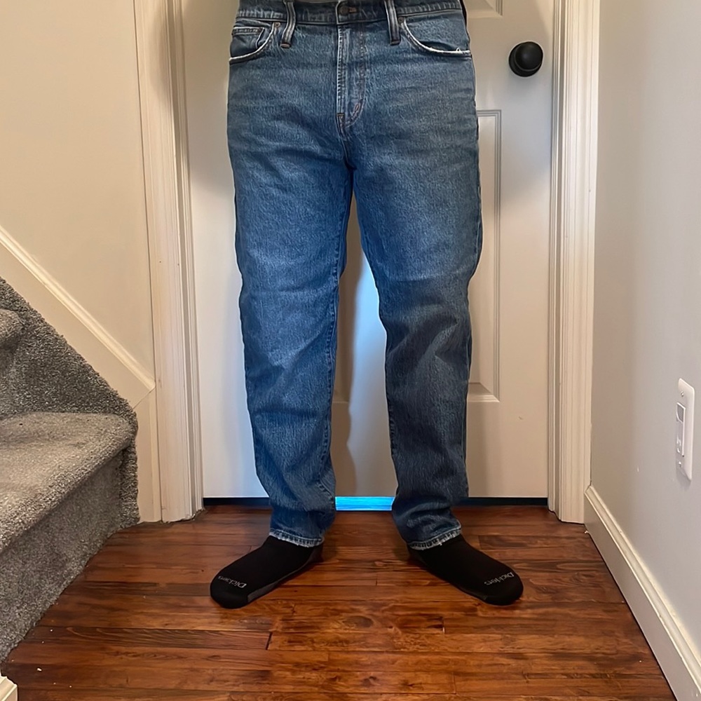 Madewell Relaxed Taper Jeans